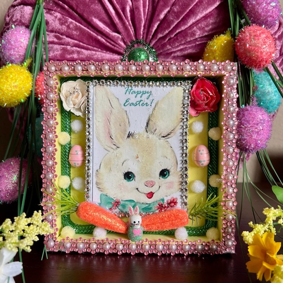Hand Crafted Other - Retro Easter 🐣 diorama